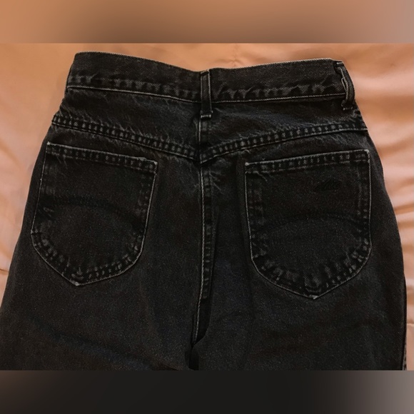 Vintage chic Black Denim High Rise Tailored Jean - 8 Regular - Picture 10 of 11